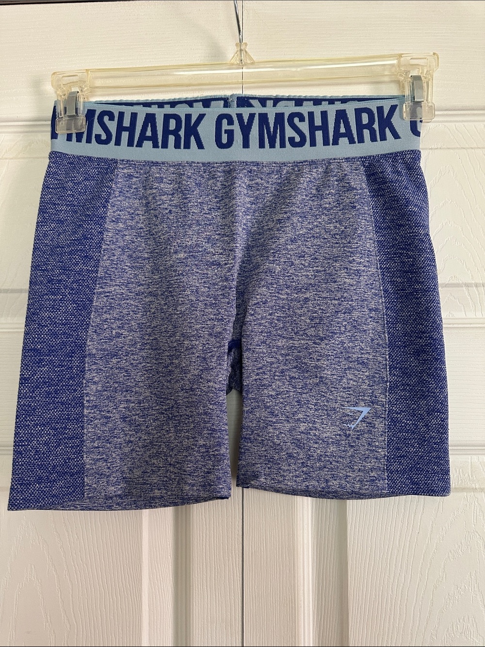 Gymshark Seamless Workout Shorts Set of 2 Women’s Medium Blue & Green